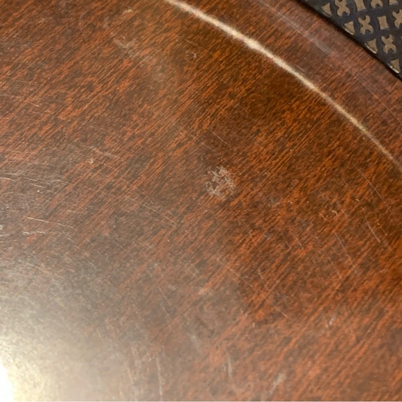 MCM Vintage Formica 12” & 14”Serving Tray silver plated - Picture 8 of 16